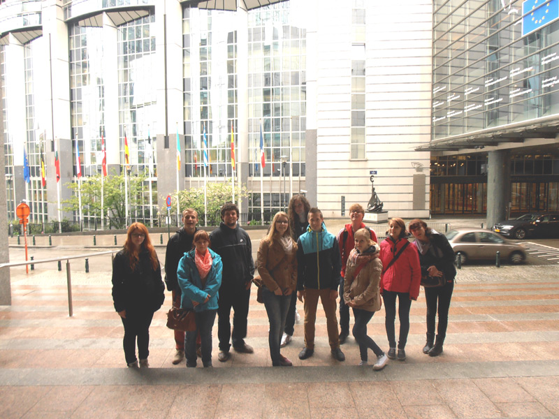 FSJler der KVHS Norden besuchten im Rahmen der Politischen Bildung die europäische Hauptstadt Brüssel. (Foto: ts, CC-by-3.0)